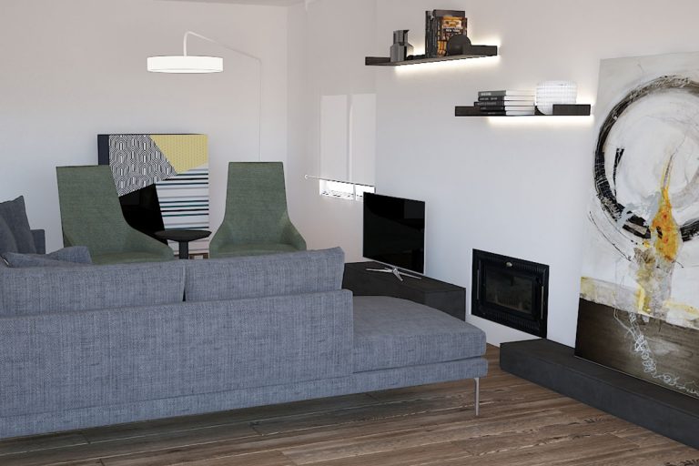Restyling a Single-family Residence Facing the Mediterranean
