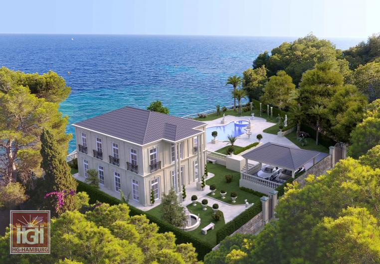Enjoy this stunning villa with direct access to the sea from HG Hamburg
