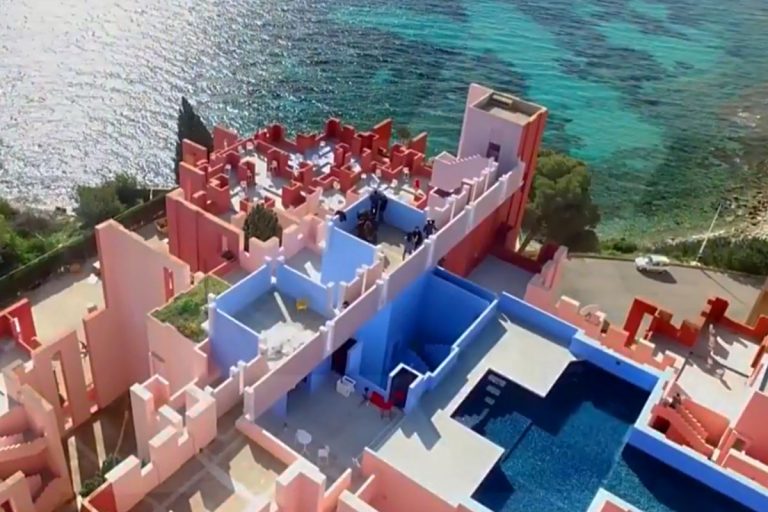 The Red Wall of Calpe