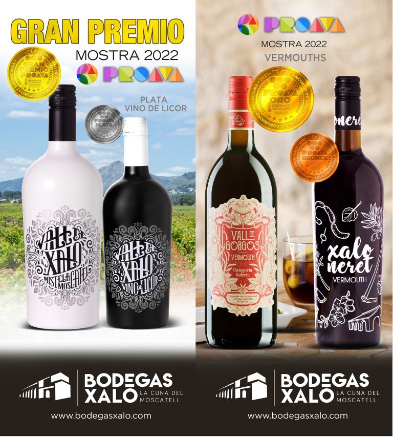 Bodegas Xaló One More Year Awarded By The PROAVA Grand Prize