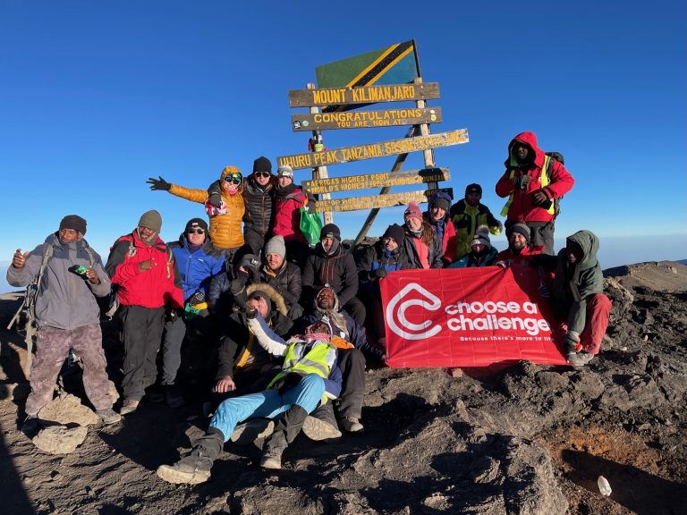Climbing Kilimanjaro for the Meningitis Research Foundation