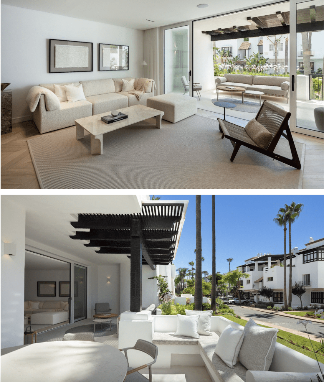 Photo inspiration: High End Homes Sleek Apartment Renovation At Puente Romano Photo Inspiration